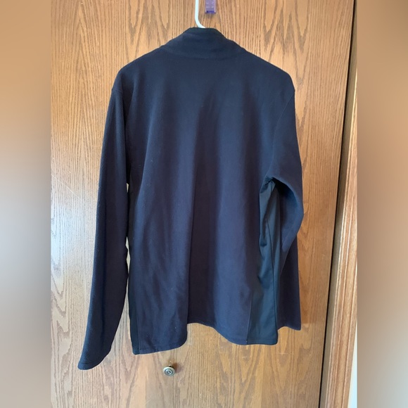 Columbia Lightweight Fleece 1/2 Zip Black Size L - Picture 7 of 8